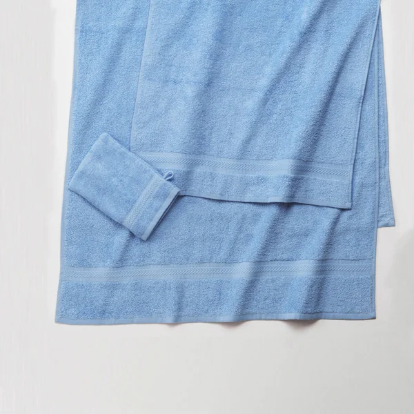 Collection serviettes de bain unies 420 g/m2 confort moelleux, bleuet