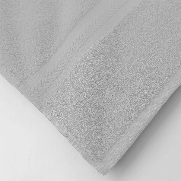 Collection serviettes de bain unies 420 g/m2 confort moelleux, gris