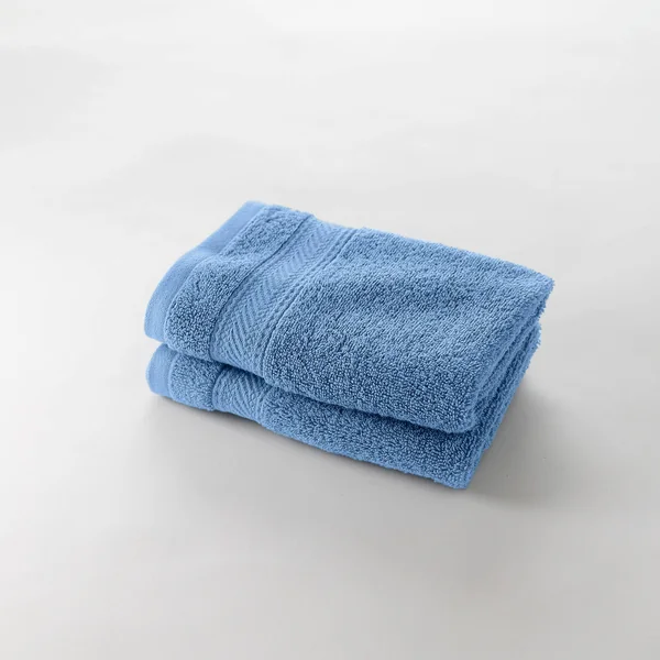 Collection serviettes de bain unies 540g/m2 confort luxe , bleu jean