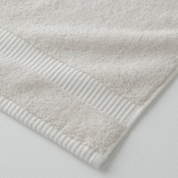 Collection serviettes de bain unies 640g/m2 confort prestige, ivoire