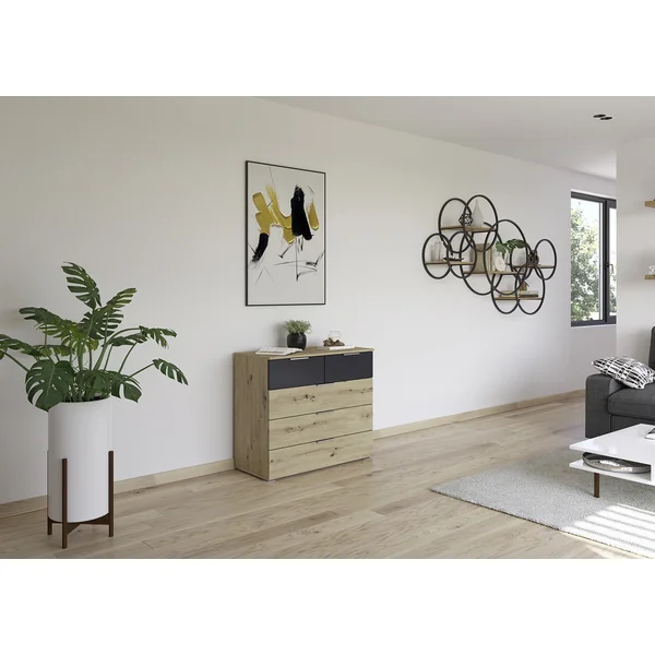 Commode contemporaine 5 tiroirs Julietta