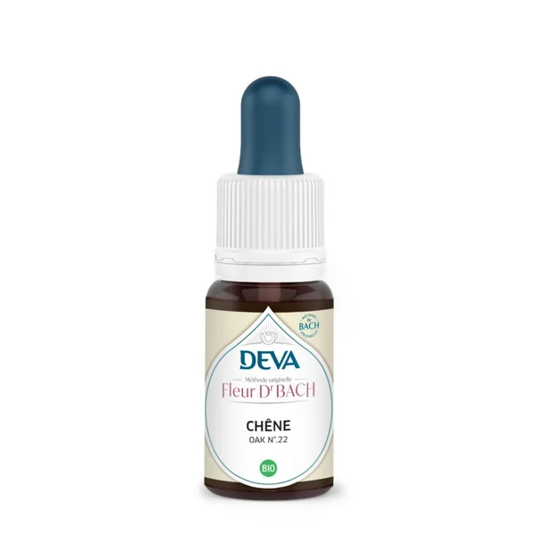 Complément alimentaire fleur de Bach chêne bio Deva - 15 ml