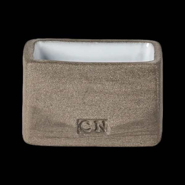 COSTA NOVA Set de 4 Ronds de serviette rectangulaire Accessories - Marron et Blanc