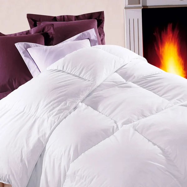 Couette duvet oie blanche prestige chambre tempérée, blanc