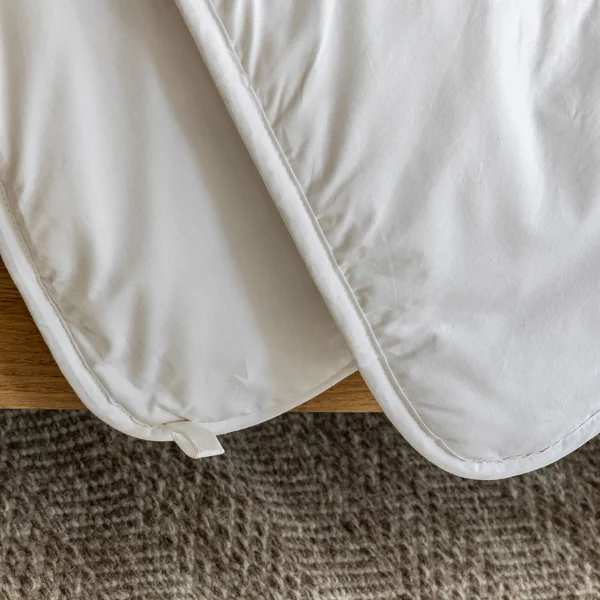 Couette pure laine vierge Woolmark® 600g/m², blanc
