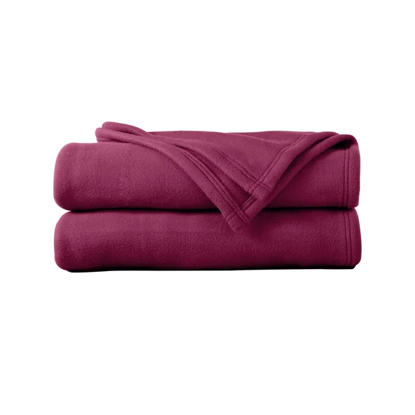 Couverture polaire Thermotec® qualité prestige 600 g/m², prune