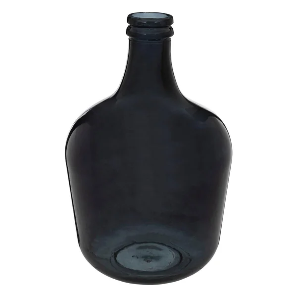 DAME JEANNE VERRE RECYCLE LUMIERE D HIVER NOIR H.42CM