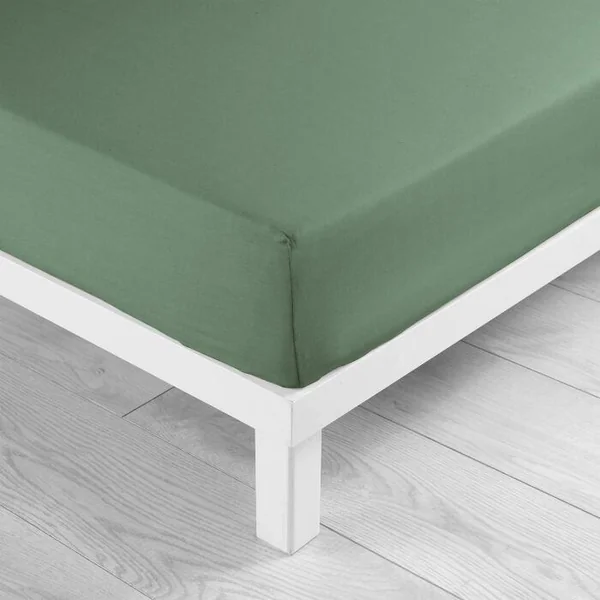 DRAP HOUSSE 1 PERSONNE 90X190CM UNI 57 FILS LINA CEDRE
