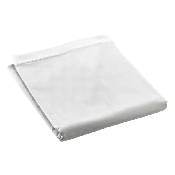 DRAP PLAT 180X290CM PERCALE UNI 78 FILS PERCALINE WHITE
