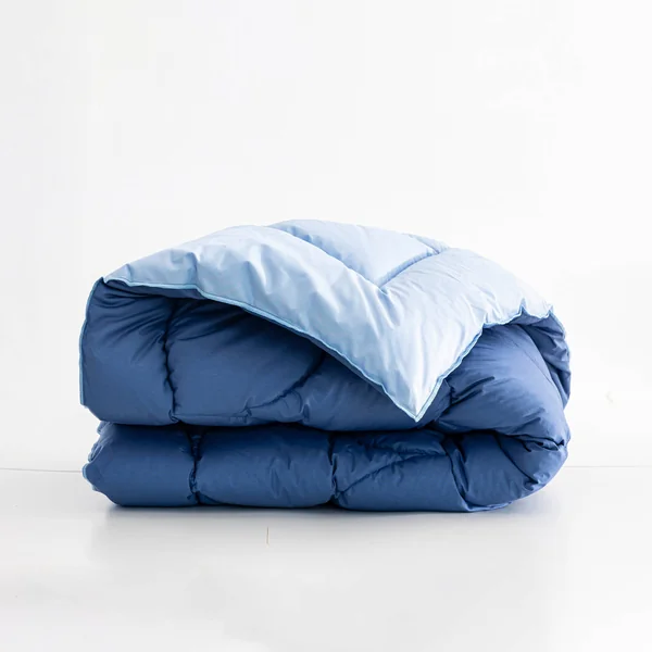 Edredon bicolore, indigo / bleu
