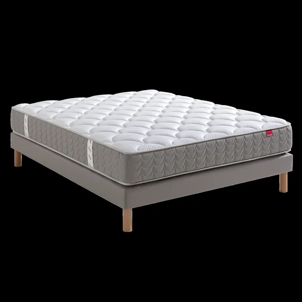 EPEDA Ensemble matelas et sommier Eloria - 140 x 200 cm