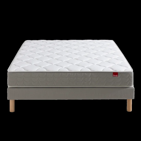 EPEDA Ensemble matelas et sommier Erisia - 140 x 190 cm