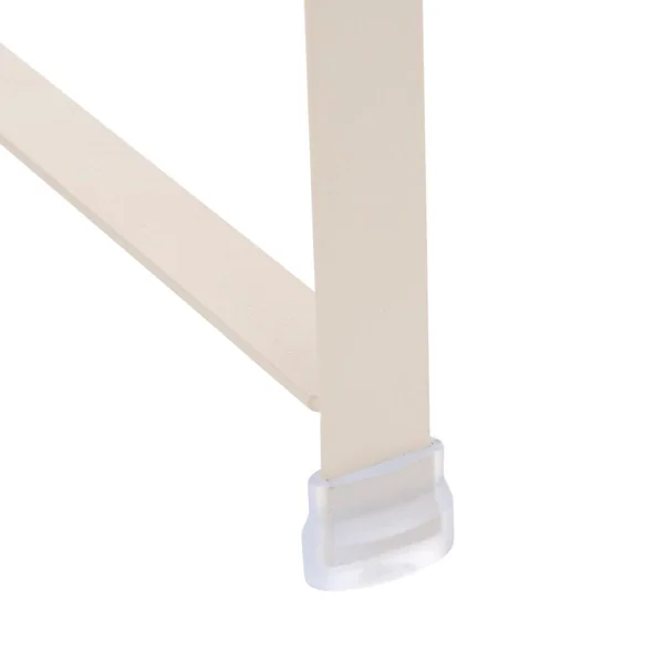 ETAGERE 1 NIVEAU ACACIA METAL BEIGE 40X20X20CM