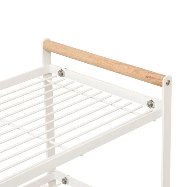 ETAGERE 2 NIVEAUX METAL 33X21X37.5CM