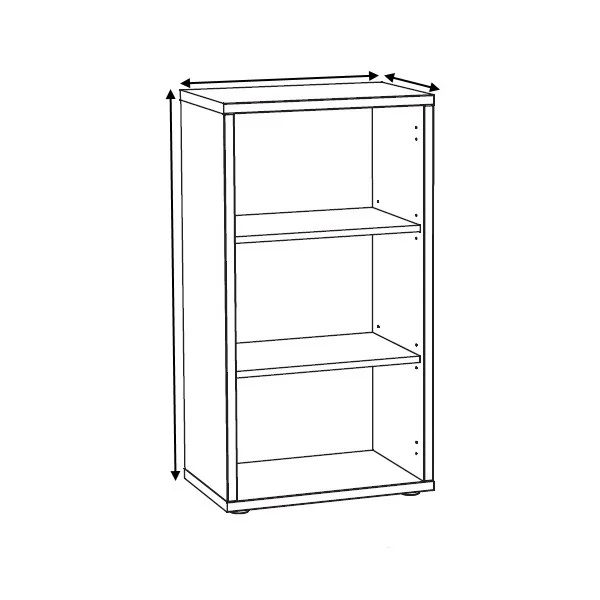 Etagère de bureau contemporaine H 112 cm Carlos