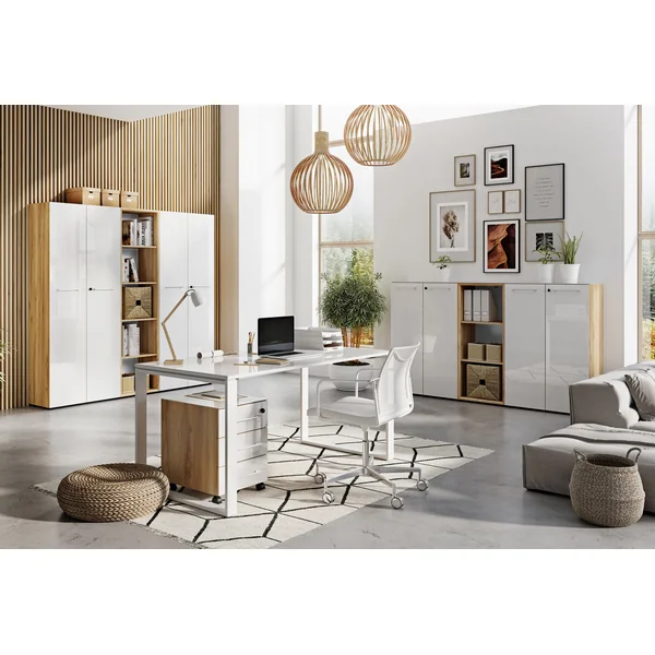 Etagère de bureau moderne hauteur 120 cm Monza