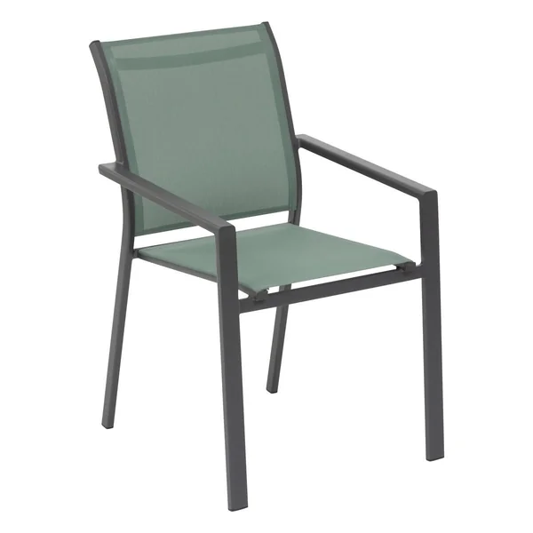 FAUTEUIL ESSENTIA OLIVE GRAPHITE