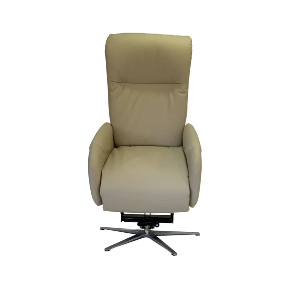 Fauteuil relax releveur cuir Charlie - Mastic - Releveur 3 moteurs