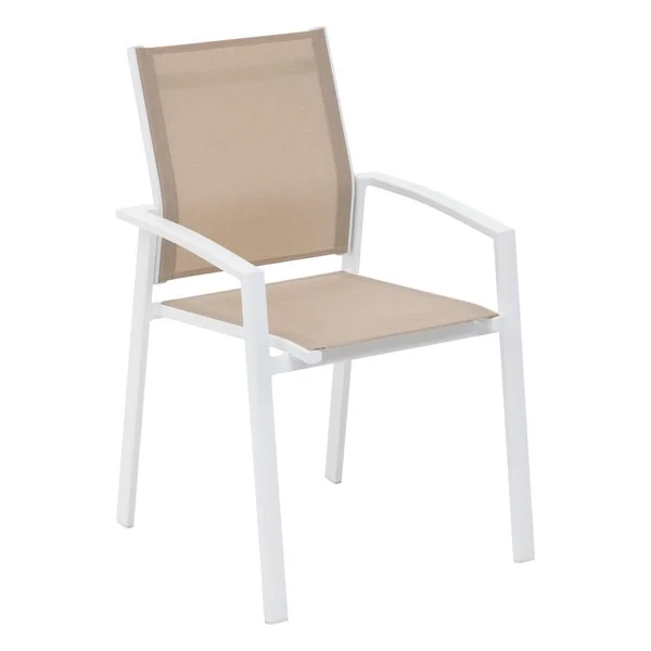 FAUTEUIL REPAS AXIOME LIN BLANC