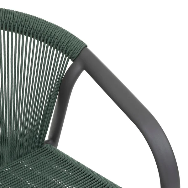 FAUTEUIL RIU EMPILABLE OLIVE GRAPHITE