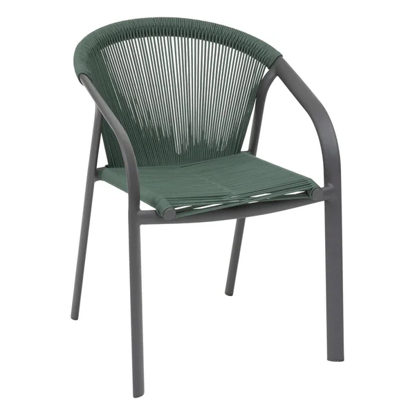 FAUTEUIL RIU EMPILABLE OLIVE GRAPHITE