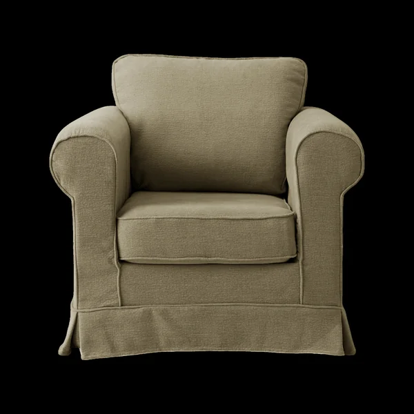 Fauteuil tissu déhoussable Naxos - Vert Olive