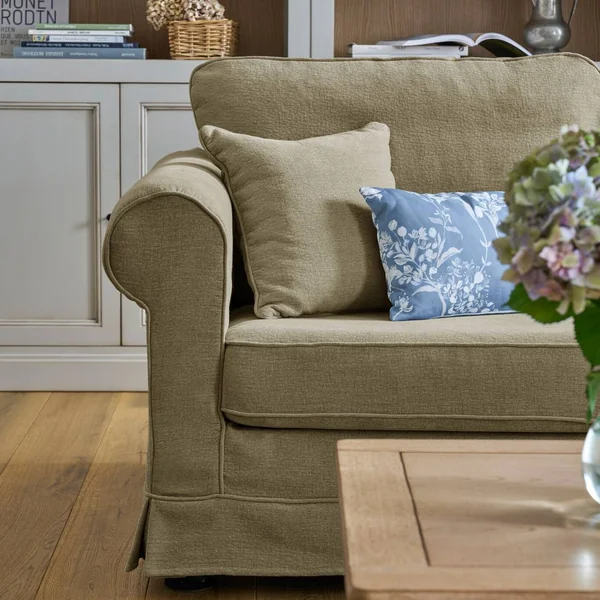 Fauteuil tissu déhoussable Naxos - Vert Olive
