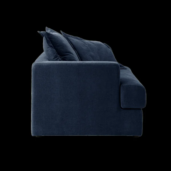 Fauteuil tissu Pacha - Bleu