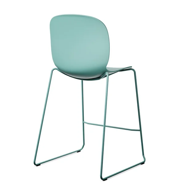 FLOKK Chaise haute Noor Up 6090 - Bleu Vert