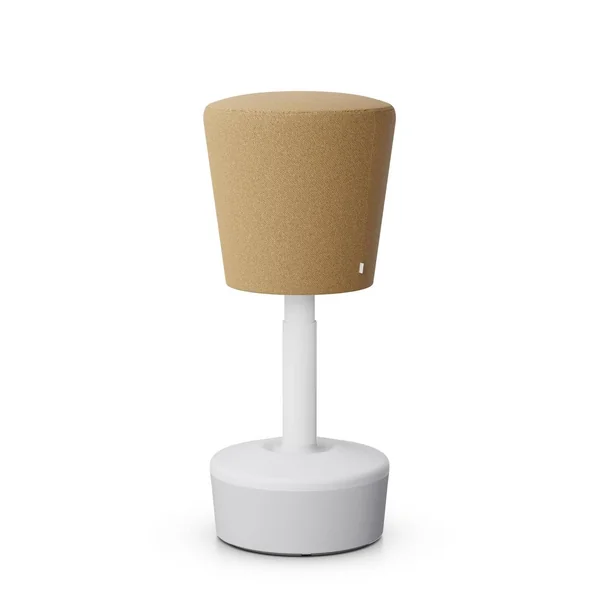 FLOKK Tabouret dynamique Mickey - Jaune - Base Grise