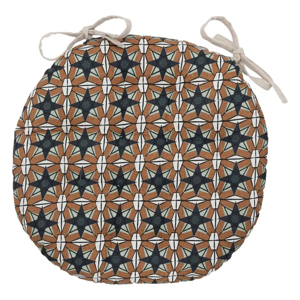GALETTE COTON IMPRIME CAFE BORDELAIS D.38CM