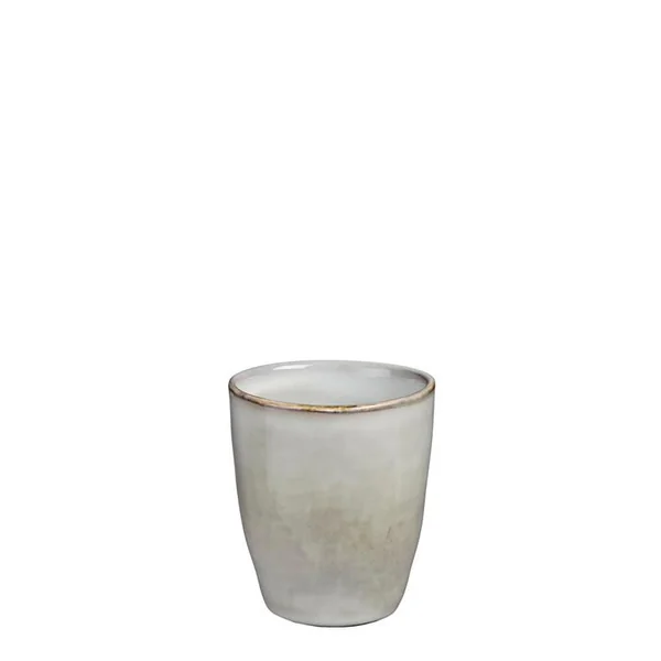 Gobelet Tabo Senseo coloris gris en grès - Ø 7,5 cm