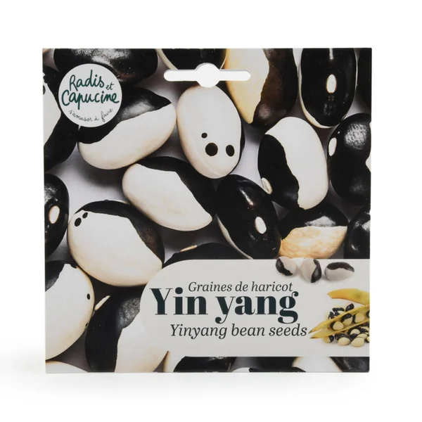 Graines de haricot Yin Yang en carton Vilmorin - graines à semer