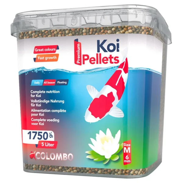 Granulés pour kois 6 mm, 1,75 kg, 5L - COLOMBO - Kois Pellets Medium
