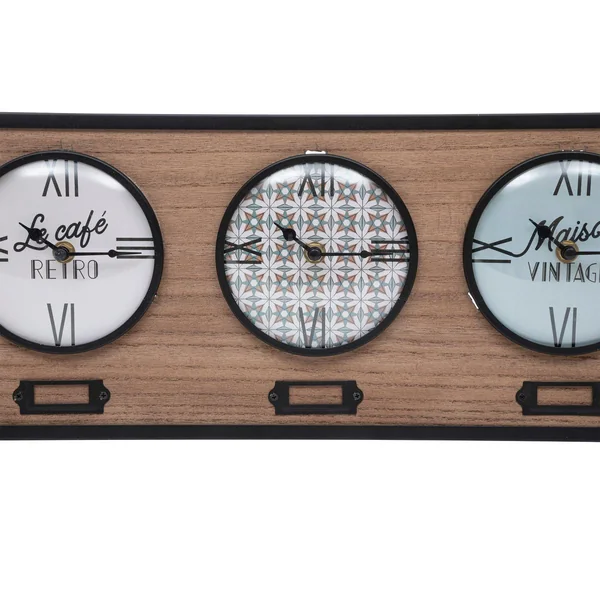 HORLOGE X3 CAFE BORDELAIS D.48X20CM