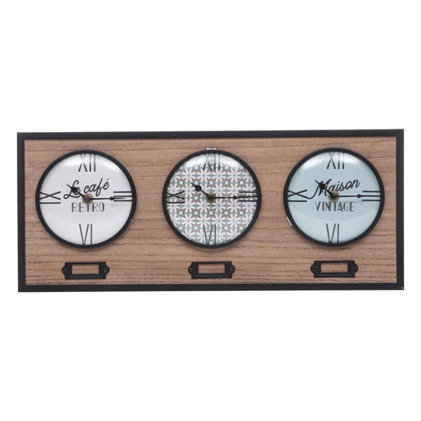 HORLOGE X3 CAFE BORDELAIS D.48X20CM