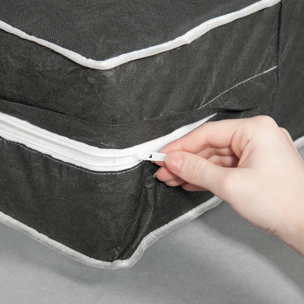 Housse de matelas imperméable, gris anthracite