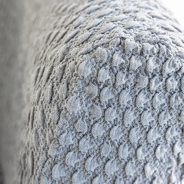 Housse gaufrée bi-extensible fauteuil cabriolet, gris