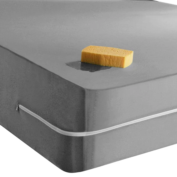 Housse matelas imperméable extensible, gris