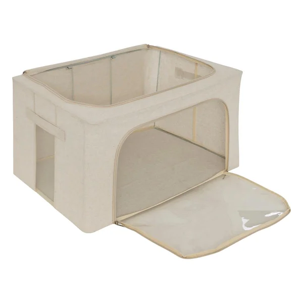 HOUSSE RANGEMENT DOUBLE OUVERTURE DRESSY PLUS BEIGE TAILLE L