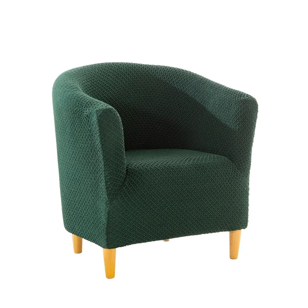 Housse texturée bi-extensible spéciale fauteuil cabriolet, vert
