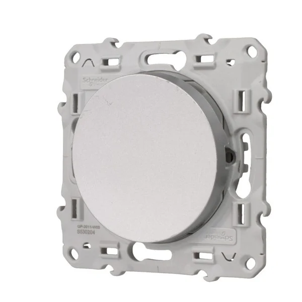 Interrupteur VV Odace aluminium