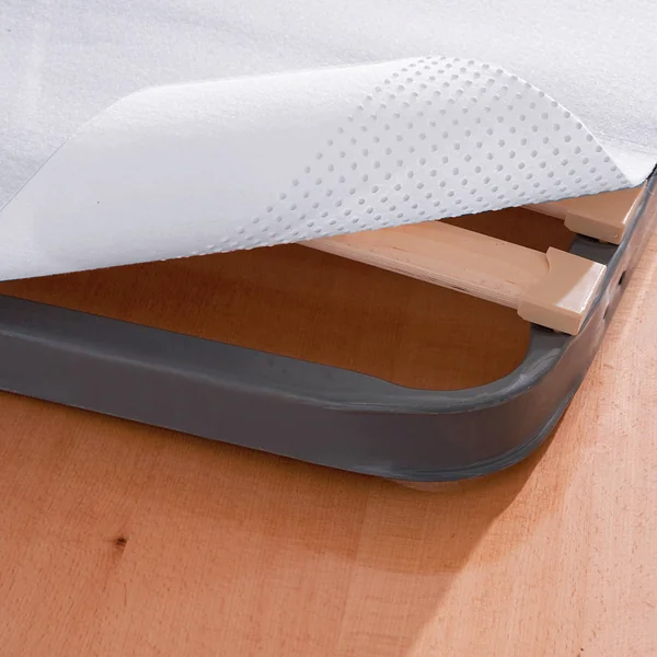 Isolateur sommier antidérapant, blanc