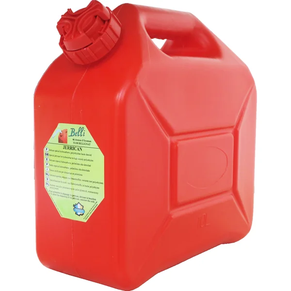 Jerrican à bec verseur 20 L rouge spécial hydrocarbures