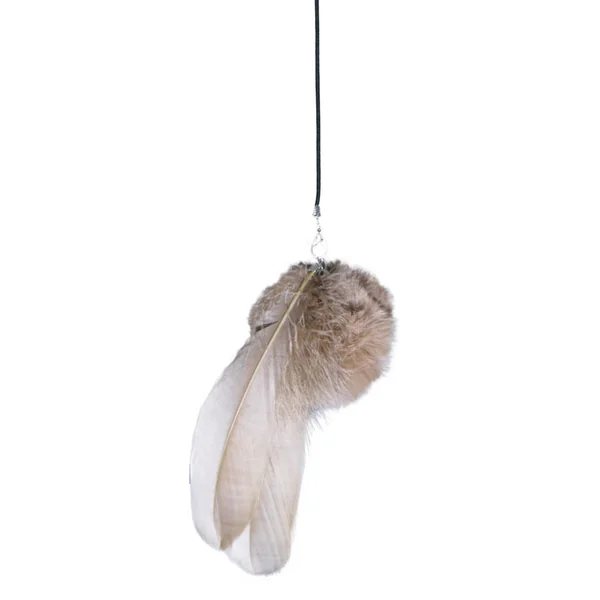Jouet à plumes pour chat coloris capuccino Petrebels Funky Rebels