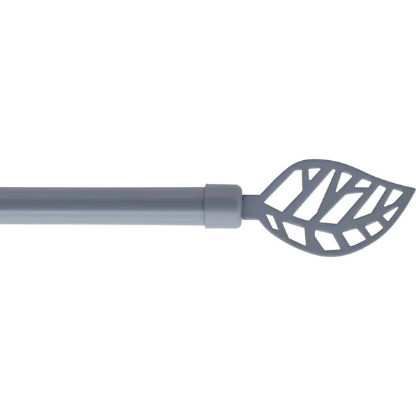 KIT EXT 120 210CM D.19MM EMBOUT FONTAINEBLEAU GRIS FONCE