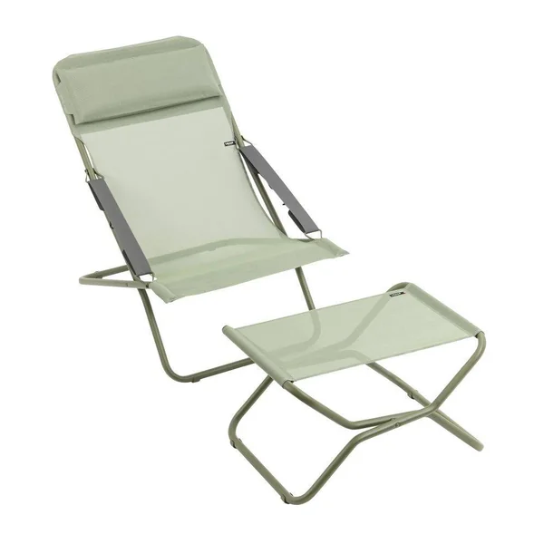 LAFUMA Repose-pieds Pliant Next Colorblock - Vert Moss