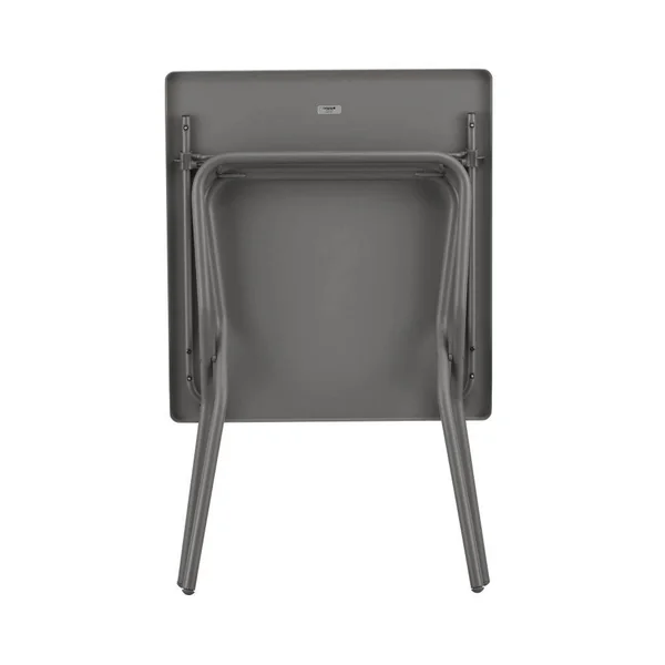 LAFUMA Table Rectangulaire Pliante Balcony Colorblock - Titane - 70 x 64 cm