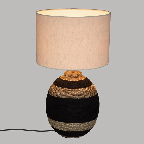 LAMPE BOULE JORIK IVOIRE H.58CM