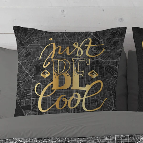 Linge de lit New-York - coton, noir